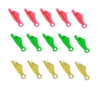 Enhebrador de Agujas, 15 Piezas Enhebradores de Aguja de Plástico, Enhebradores de Agujas de Coser a Mano, Enhebrador de Agujas para máquina de Coser con Boca de Pescado