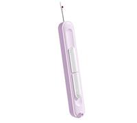 Enhebrador de agujas 2 en 1, herramienta de costura elástica, enhebrador de agujas para coser a mano, removedor de hilo de costura para patrones de trabajo de agujas y ropa de costura
