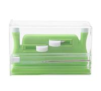 Enhebrador de agujas automático de coser escritorio enhebrador de agujas con estuche de mano enhebrador de agujas herramientas de costura DIY hilo de rosca fácil herramientas de mano de aguja