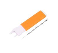 Enhebrador de agujas industrial para máquina de coser, dispositivo magnético de mano para bordar, acolchado, tapiz, herramienta de enhebrado fácil, naranja