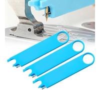 Enhebrador de agujas para máquina de coser con lupa, regla de medición de vidrio, dispositivo de enhebrado rápido para máquina de coser, herramienta de costura magnética automática para el hogar y el