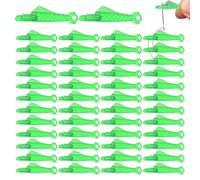 Enhebrador de aleta de coser - 50 piezas de de bordar en forma de de pescado | Herramienta de enhebrado automática de aguja de coser, enhebradora para máquina de coser para mujer