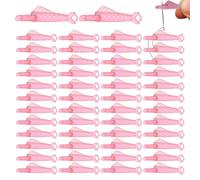 Enhebrador de aleta de coser - 50 piezas de de bordar en forma de de pescado | Herramienta de enhebrado automática de aguja de coser, enhebradora para máquina de coser para mujer
