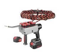 Enhebrador De Cables Eléctricos, Dispositivo Para Electricistas, Cable De 3 Hilos De 15 M, Velocidad De 40 M/min, Velocidad Variable Continua, Para Mejoras En El Hogar,1 Battery