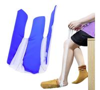 Enhebrador de calcetines, herramientas para ayudar a poner calcetines, herramienta de ayuda fácil de poner y quitar, dispositivo auxiliar de flexión, enhebrador de calcetines de eficiencia,