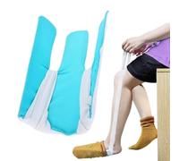 Enhebrador de calcetines, herramientas para ayudar a poner calcetines, herramienta de ayuda fácil de poner y quitar, dispositivo asistente de flexión, enhebrador de calcetines de eficiencia,