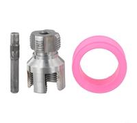 Enhebrador de tubería de agua para PVC PPR, 20 mm y 25 mm, cortador de rosca interno y externo, juego de troqueles de fontanería de 1 pieza, herramienta de enhebrado de metal resistente al desgaste
