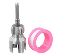 Enhebrador de tubería de agua para PVC PPR, 20 mm y 25 mm, cortador de rosca interno y externo, juego de troqueles de fontanería de 1 pieza, herramienta de rosca de metal resistente al desgaste (20 mm