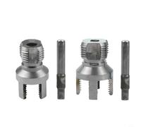 Enhebrador de tuberías PPR/Herramienta de roscado de tubería de agua/Cortador de rosca externo interno/Juego de troqueles de 20 mm 25 mm/Chaser de rosca de plomería/Broca de rosca de metal