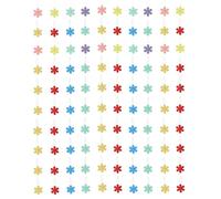 Enhebradores de agujas de flores, 100 unidades, agarre ergonómico para coser y tejer, herramienta de enhebrado de flores para tejer manualidades