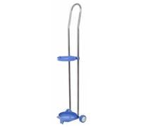 ENHEN Carro Bombona Butano Máquina Robusta con Ruedas para Transportar Tanques de Gas, Carrito Rodante de Dos Ruedas para Cilindros de Oxígeno Domésticos, Camión Regulador iOS(110cm (43 1/4"))