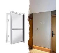 ENHEN Trampilla Pladur Puerta de Panel de Acceso Empotrada para Azulejos, Trampilla de Inspección y Revisión de Caja de Contadores Eléctricos Pestillo(18x18in/450x450mm)