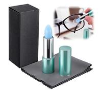 Enhon Stick Limpiador Gafas con Paño Microfibra Gel Limpiador Desengrasante Kit Limpieza para Gafas Lentes Pantalla Smartphone Compacto Portátil Sin Rayas Familia Amigos Colegas