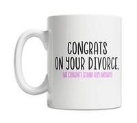 ¡Enhorabuena Por Tu Divorcio! Taza De Café Divertido Tazas De Desayuno Elegante Mug Para Té Oficina Cacao 330Ml