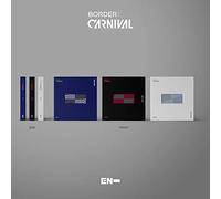 Enhypen - Border: Carnival (2nd Mini álbum) + juego de tarjetas fotográficas extra (UP ver.)