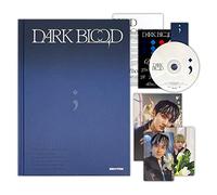ENHYPEN - [DARK BLOOD] (FULL Ver.) Photo Book + CD-R + Photo Card + Message Photo Card + Sticker + Postcard + Bookmark + Poster With Lyrics + 2 Pin Button Badges + 4 Extra Photocards