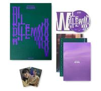 ENHYPEN - DIMENSION : DILEMMA [SCYLLA Ver.] + 2 Pin Badges + 4 Extra Photocards