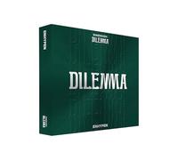 Enhypen: DIMENSION DILEMMA [versión esencial] 1er álbum de CD+libro de fotos+tarjeta fotográfica tipo tarjeta fotográfica tipo B+mini póster plegado+cargador superior + pegatina