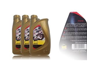 eni I de Ride Moto GP 10 W de 60 motocicleta Motor, 3 x 1 l)