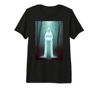 Enigma etéreo: Misteriosa Aura Fantasma Camiseta Premium