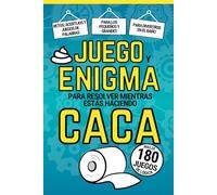 Enigma para resolver mientras estás haciendo caca: Quizzes, rompecabezas y acertijos para descifrar en el baño / Cuaderno de actividades para todas ... divertirse mientras haces tus necesidades