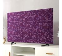 Enigmaire Cubierta antipolvo para TV, todo incluido, cubierta de pantalla de TV, a prueba de humedad, a prueba de polvo, cuerpo completo, transpirable, elástico, fácil de cubrir tu televisor