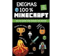 Enigmas 100% Minecraft: Retos, misterios y juegos de lógica para niños y niñas. Solo un aldeano puede resolver esta aventura (Montena)
