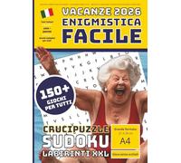 Enigmistica Facile XXL: Parole intrecciate, sudoku, labirinti extra facili da fare comodamente senza occhiali