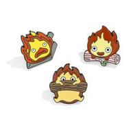 ENIXWH 3 piezas Broche Princesa Mononoke Brooch Árbol Elfo Muñeca Gotas Aceite Insignia Aguja Insignias Pin Pin Navidad Regalo