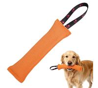 EnixwH 30 CM Naranja Juguetes Perros Juguete Perro Indestructible Mordedor Perros Accesorios Salchicha Reforzada con Asas para Pequeño Mediano Tira y Afloja Entrenamiento y Masticación