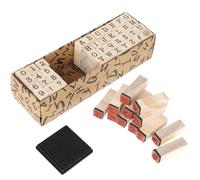 EnixwH 40 Piezas Sellos Letras Stamp Punch Sello Versátil Juego de Sellos con Letras Números y Símbolos para Scrapbooking Personalizados Infantiles Artesanía Tarjeta Decisiones