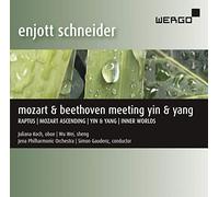 Enjott Schneider : Mozart & Beethoven meeting Yin & Yang. Koch, Wei, Gaudenz.