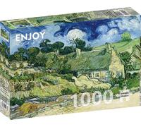 ENJOY-1173 Vincent Van Gogh - Puzzle de casas de paja en Cordeville, 1000 piezas