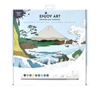 ENJOY ART Kit Pintura por número, Monte Fuji, 30x30 cm