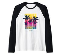Enjoy Cool California LA Venice Beach Summer Vibes Graphic Camiseta Manga Raglan