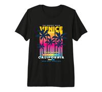 Enjoy Cool California LA Venice Beach Summer Vibes Graphic Camiseta Premium