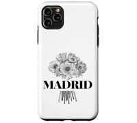 Enjoy Cool Floral Madrid Spain with Flower Bouquet Graphic Carcasa para iPhone 11 Pro MAX
