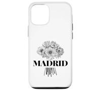 Enjoy Cool Floral Madrid Spain with Flower Bouquet Graphic Carcasa para iPhone 12/12 Pro