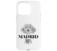 Enjoy Cool Floral Madrid Spain with Flower Bouquet Graphic Carcasa para iPhone 15 Pro MAX