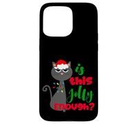 Enjoy Cool Funny Christmas Jolly Cat Novelty Graphic Design Carcasa para iPhone 15 Pro MAX