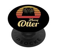 Enjoy Cool Funny Otter Novelty Graphic Tees & Cool Designs PopSockets PopGrip Adhesivo