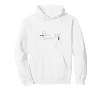Enjoy Cool Funny Stick Figures Men Fighting Graphic Designs Sudadera con Capucha