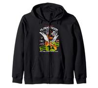 Enjoy Cool Funny Tiger Flying Cartoon, Wild Tiger Graphic Sudadera con Capucha
