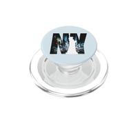 Enjoy Cool New York City Times Square Statue of Liberty PopSockets PopGrip para MagSafe