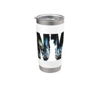 Enjoy Cool New York City Times Square Statue of Liberty Vaso térmico de acero inoxidable de doble pared