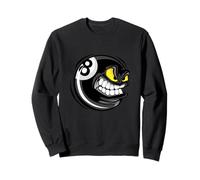 Enjoy Cool Pool Billiards Angry 8 Ball Graphic Designs Sudadera