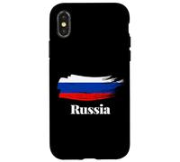 Enjoy Cool Russia Flag Style Novelty Graphic Cool Designs Carcasa para iPhone X/XS