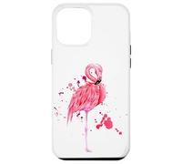 Enjoy Cool Summer Beach Sun with Pink Flamingo Graphic Cute Carcasa para iPhone 12 Pro MAX