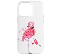 Enjoy Cool Summer Beach Sun with Pink Flamingo Graphic Cute Carcasa para iPhone 15 Pro MAX