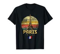Enjoy Cool Vintage Paris France Novelty Graphic Cool Designs Camiseta